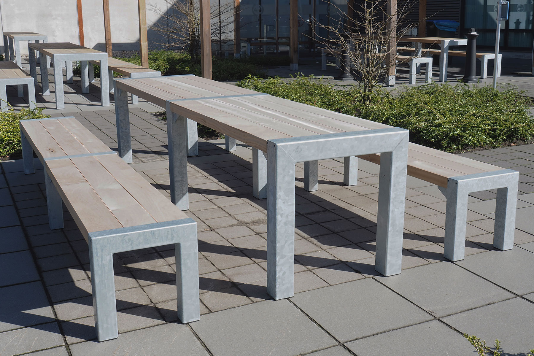 Solrig pause for medarbejderne hos Timberland