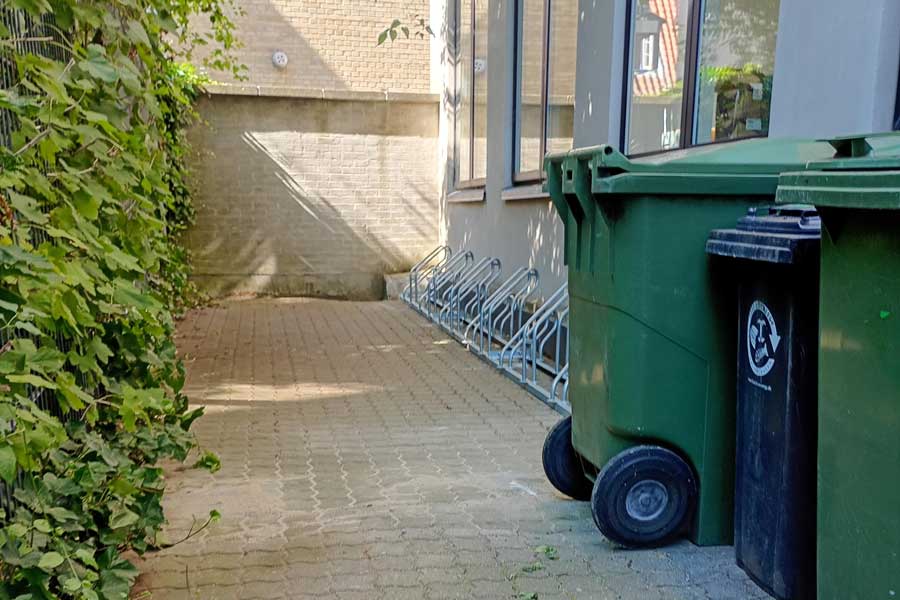 Effektiv cykelparkering for bank i Aarhus