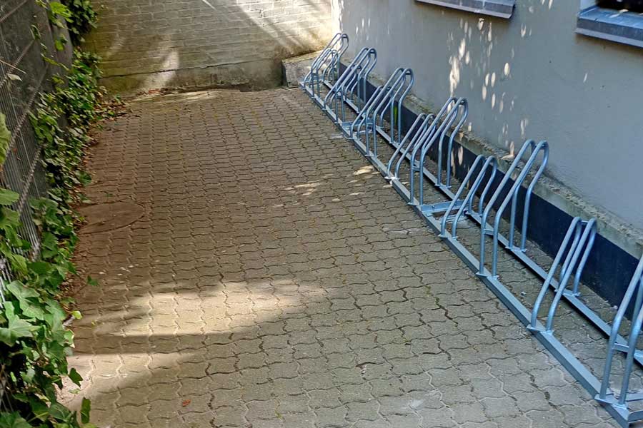 Effektiv cykelparkering for bank i Aarhus