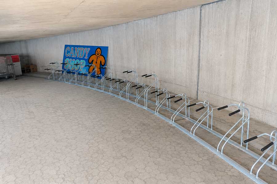 20 cykelparkeringspladser hos Københavns Politi