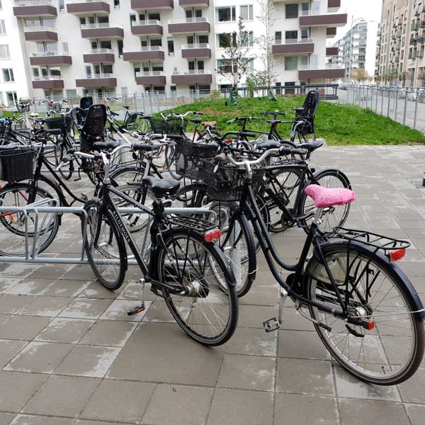 Cykelparkering på Islands Brygge – 202 pladser i FalcoDK
