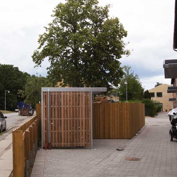 Projekt: cykelparkering ved Solhusene, Albertslund
