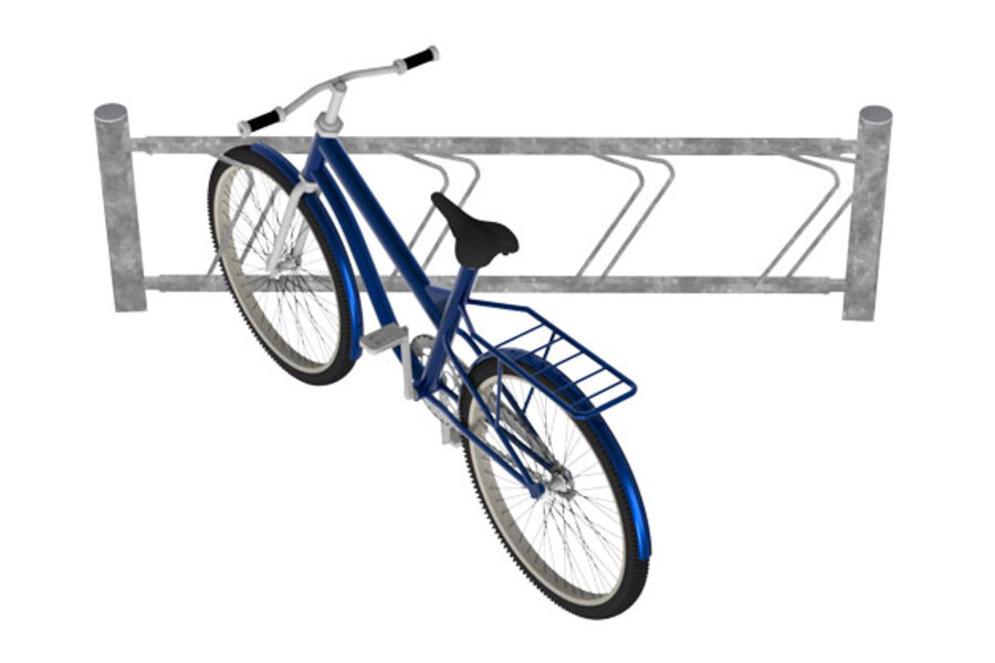 Falco-DK - enkeltsidet cykelstativ, skråparkering