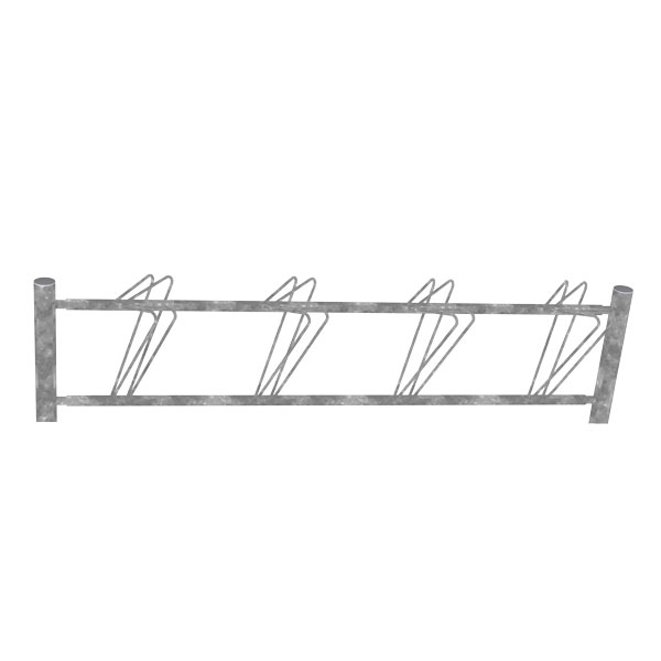 Falco-DK dobbeltsidet cykelstativ, skråparkering