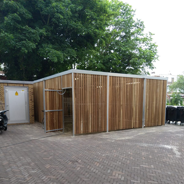 FalcoLok-600 cykeloverdækning til etagecykelparkering