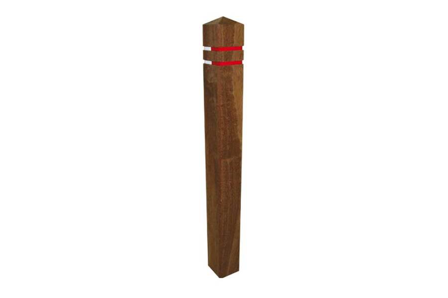 verkeersvoorziening afzetpaal hout