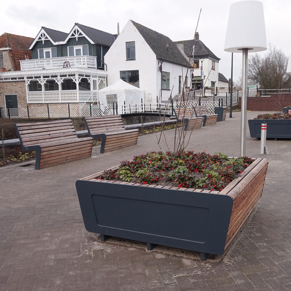 plantenbak straatmeubilair FalcoLinea bloembak