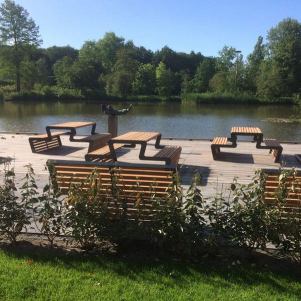 straatmeubilair picknicktafel FalcoLinea