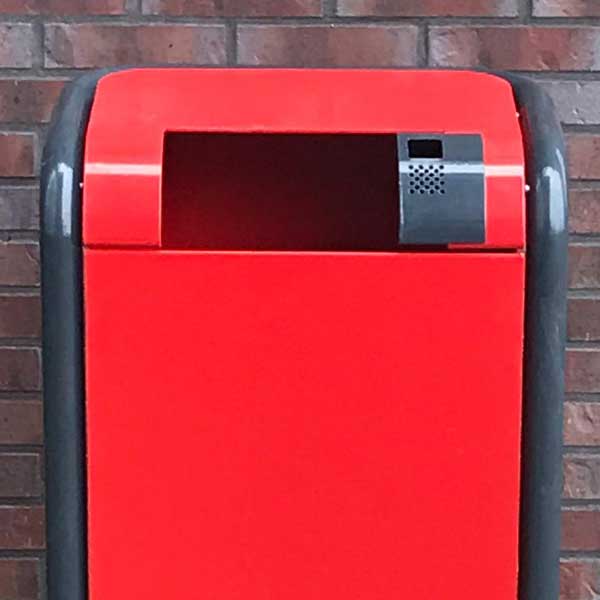 straatmeubilair afvalbak vuilnisbak FalcoJona met asbak