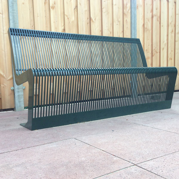 straatmeubilair parkbank buitenbank zitbank staal FalcoLinea