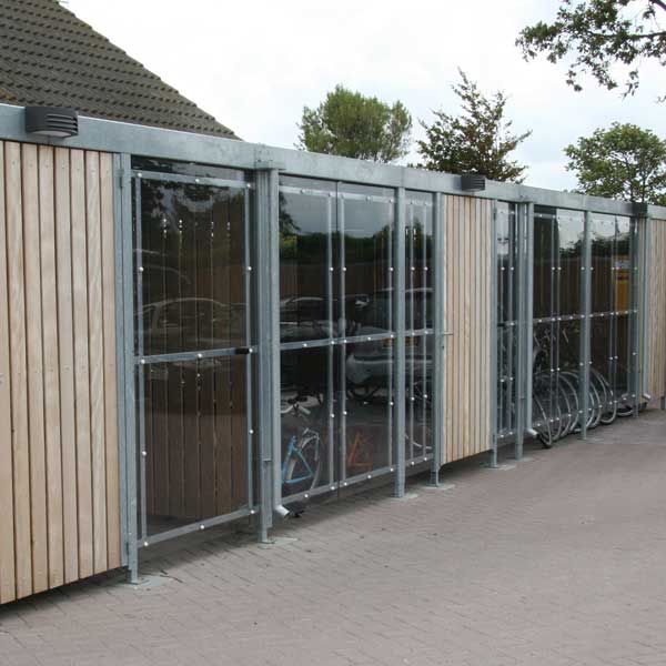 wandbekleding glashelder polycarbonaat