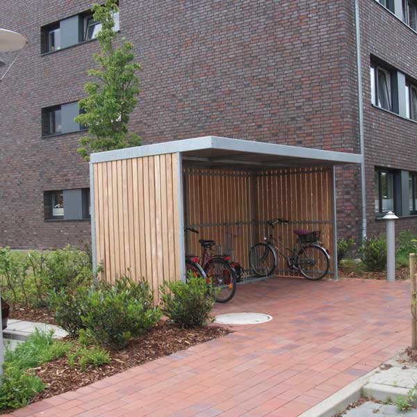 FalcoZan enkeltsidet cykelskur