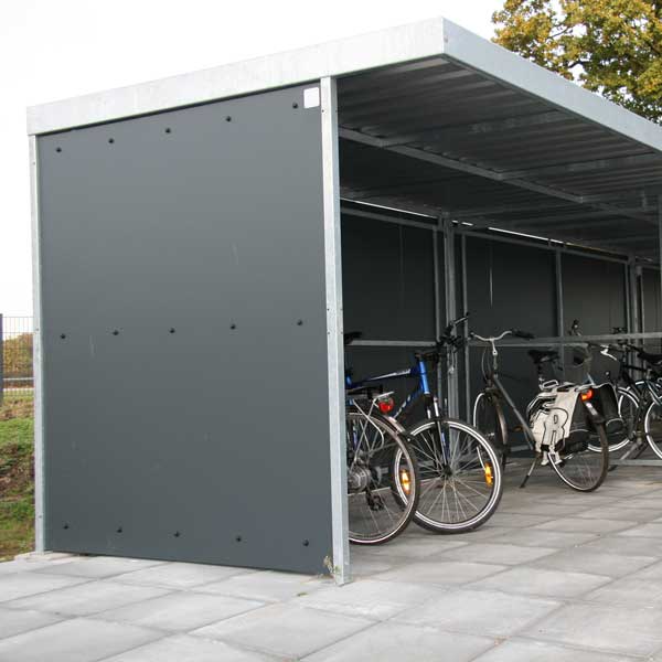 FalcoZan enkeltsidet cykelskur