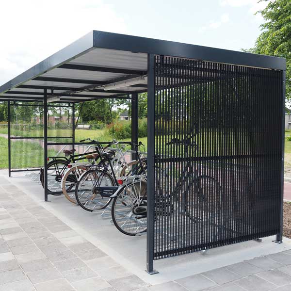 FalcoZan enkeltsidet cykelskur