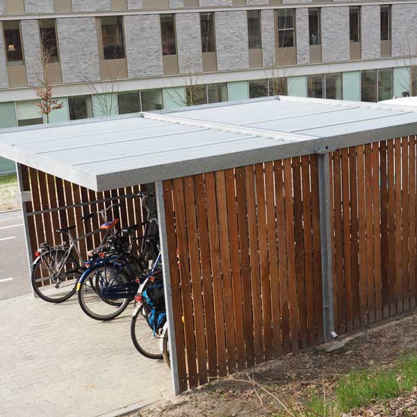 FalcoZan dobbeltsidet cykelskur