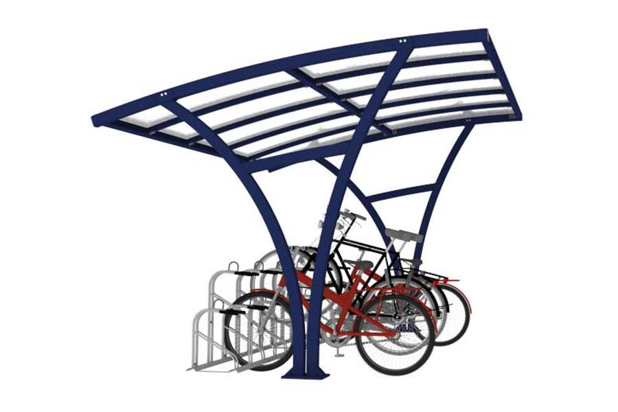 FalcoRail Low enkeltsidet cykeloverdækning