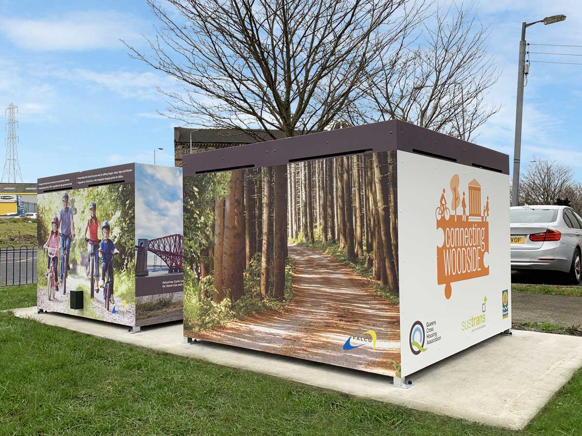 fietsparkeren overkapping FalcoCrea