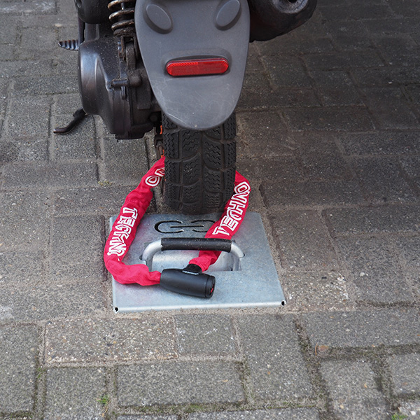 fietsparkeren scooter vastzetvoorziening hangslot FalcoLoop