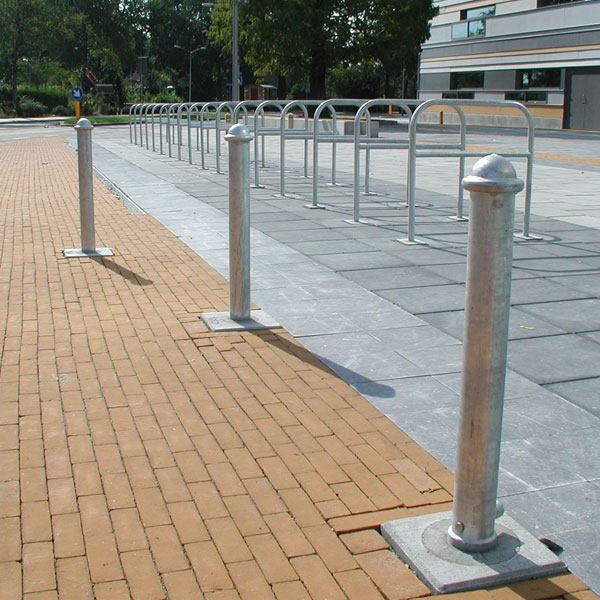 Aftagelig Bowler pullert Ø90 - Trekantnøgle