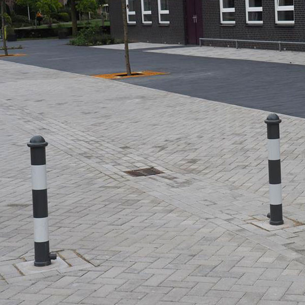 Aftagelig Bowler pullert Ø90 - Trekantnøgle