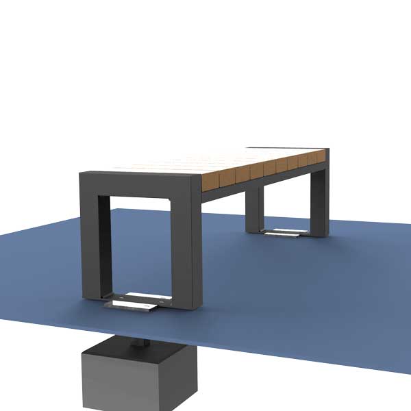 FalcoBloc bænk uden ryg