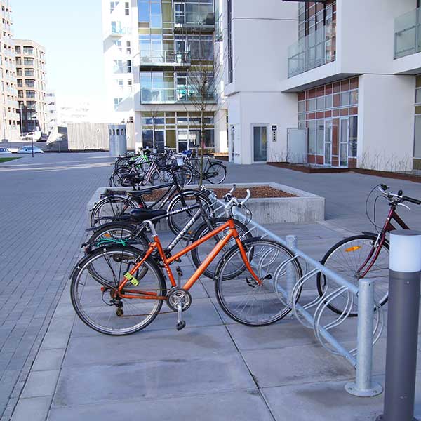 FalcoScandi — brugervenlig og stabil standardløsning til DGNB-egnet cykelparkering