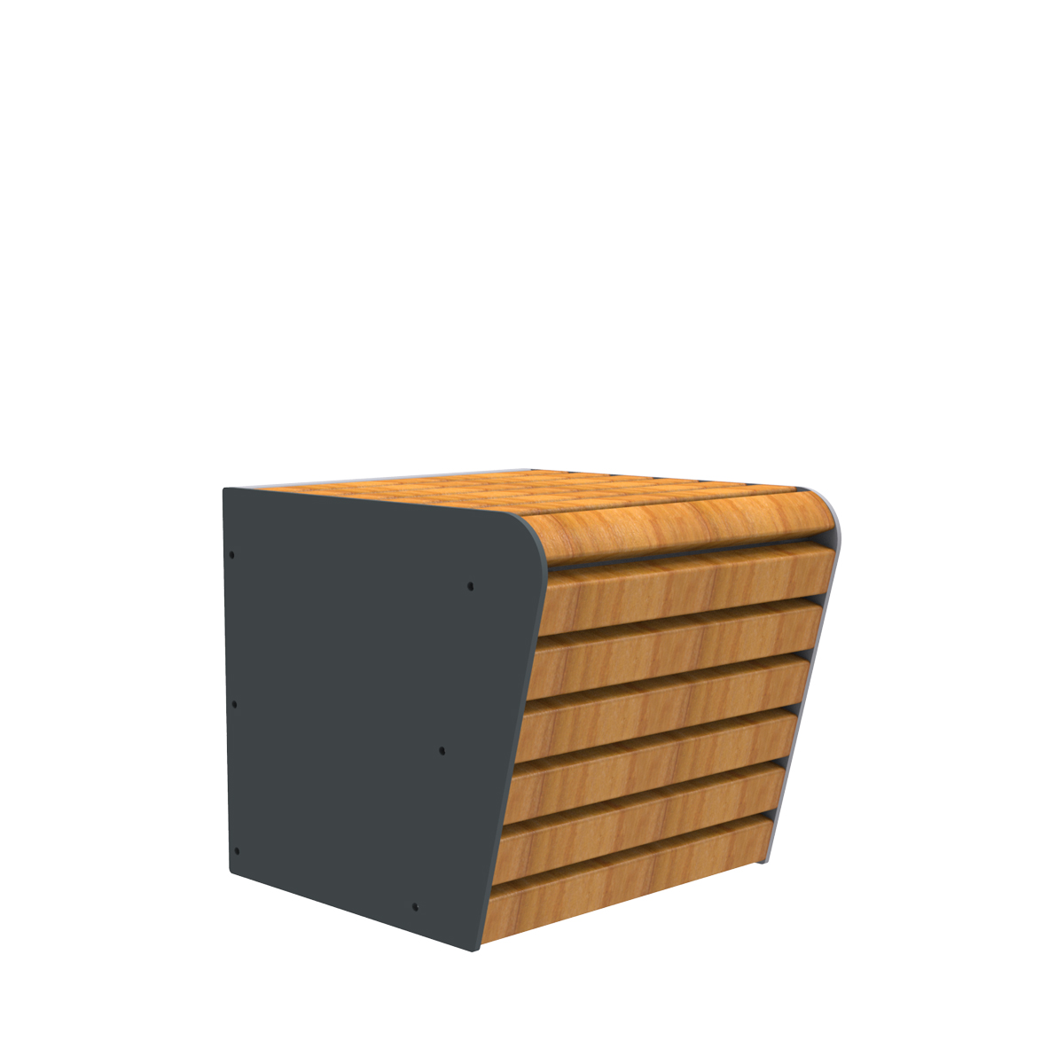 hocker Falcoflora gazonranden plantenbak boombak zitbanken straatmeubilair