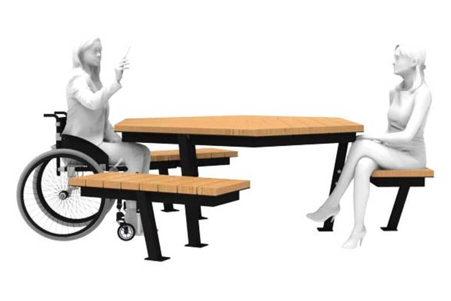 FalcoSix bord-/bænkesæt