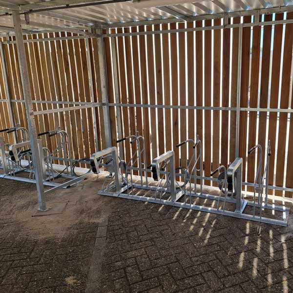 Falco-ideal 2.0 med ladestander til elcykler