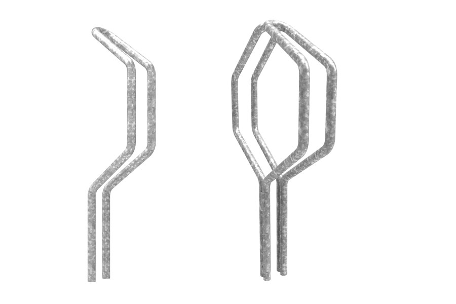 Falco F-7 / F-8 — fritstående cykelklemmer til fleksibel og enkel cykelparkering