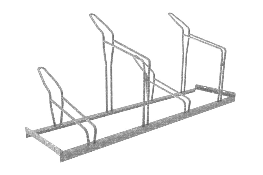 FalcoSound — DGNB-egnet cykelparkering med 400 mm CTC og højdeforskydning