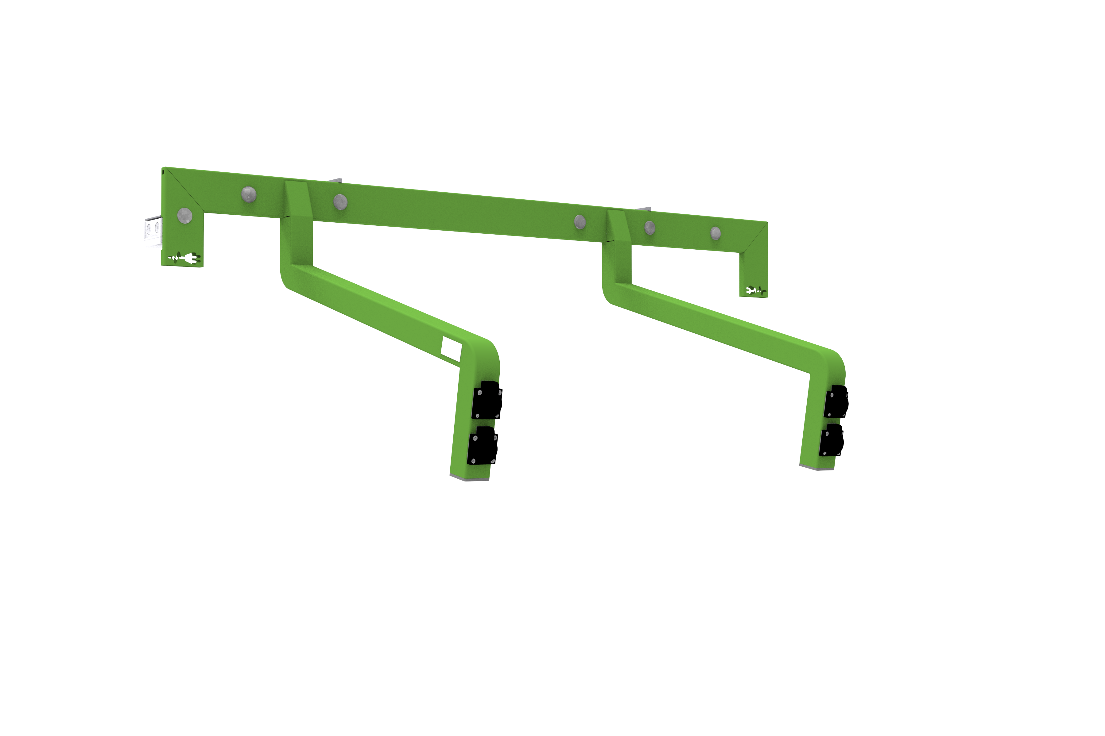 FalcoLevel etagecykelparkering med ladestationer til elcykler