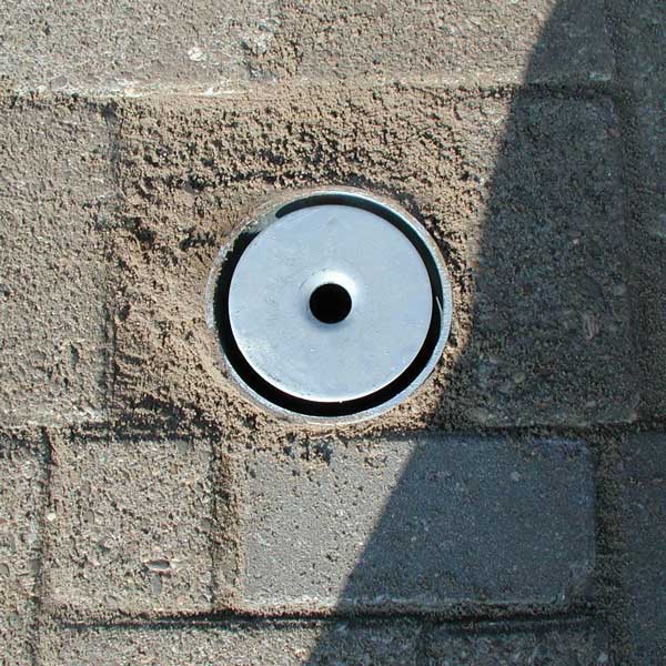 Aftagelig pullert FalcoRound Ø90