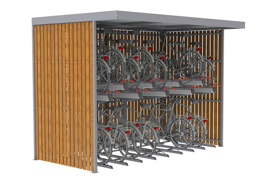 overkapping fietsparkeren fietsoverkapping 