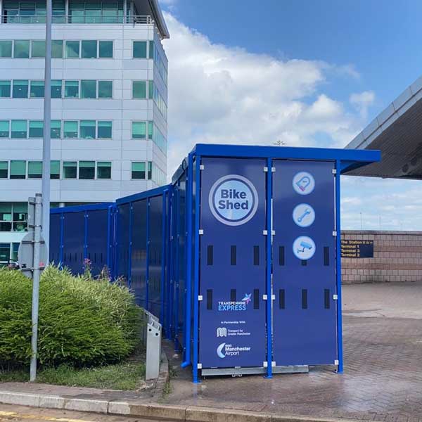 FalcoZan cykeloverdækning til etagecykelparkering